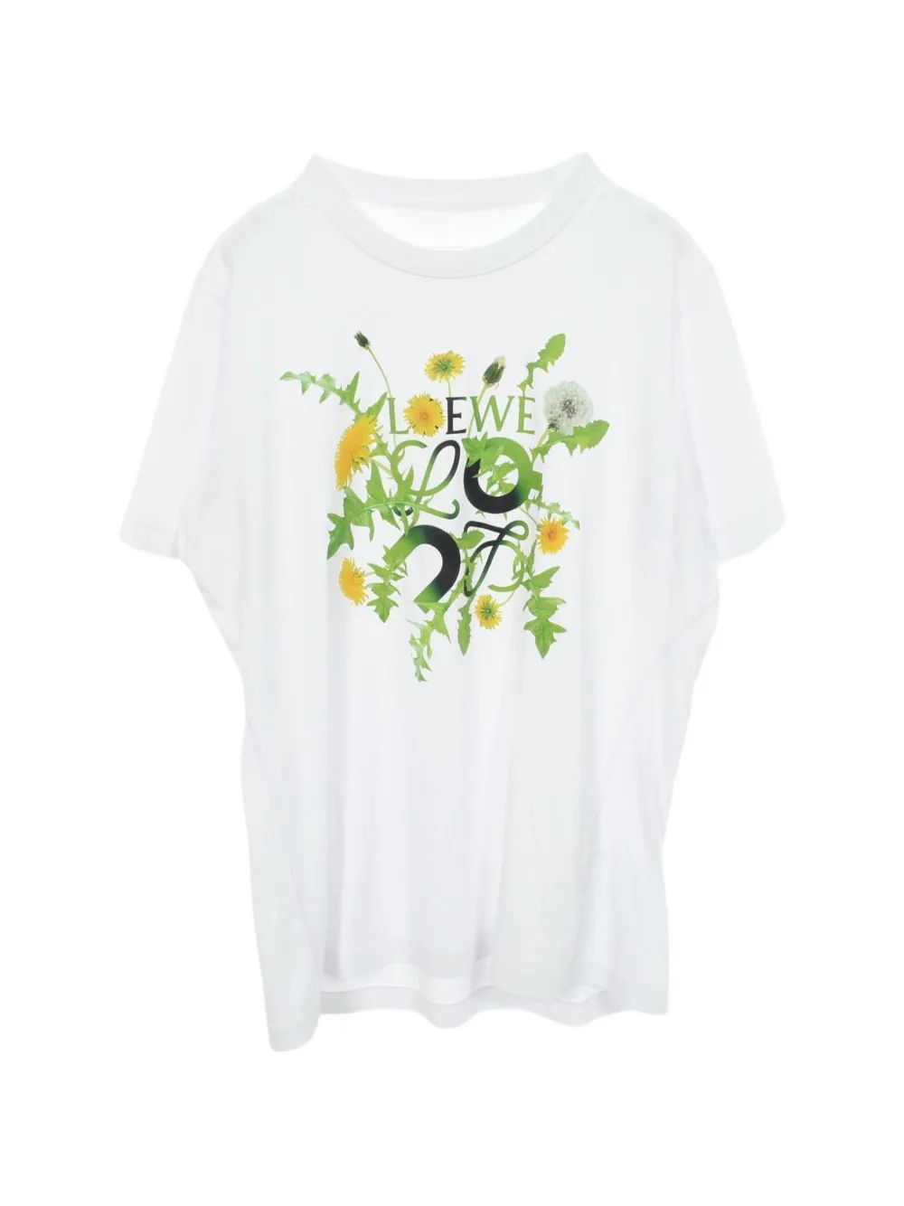 Loewe Pre-Owned 2010s x Dandelion graphic-print T-shirt - Weiß