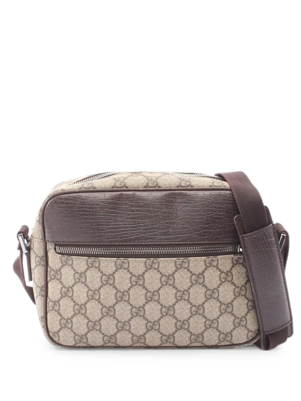 Gucci Pre-Owned 2000s GG Supreme shoulder bag - Toni neutri