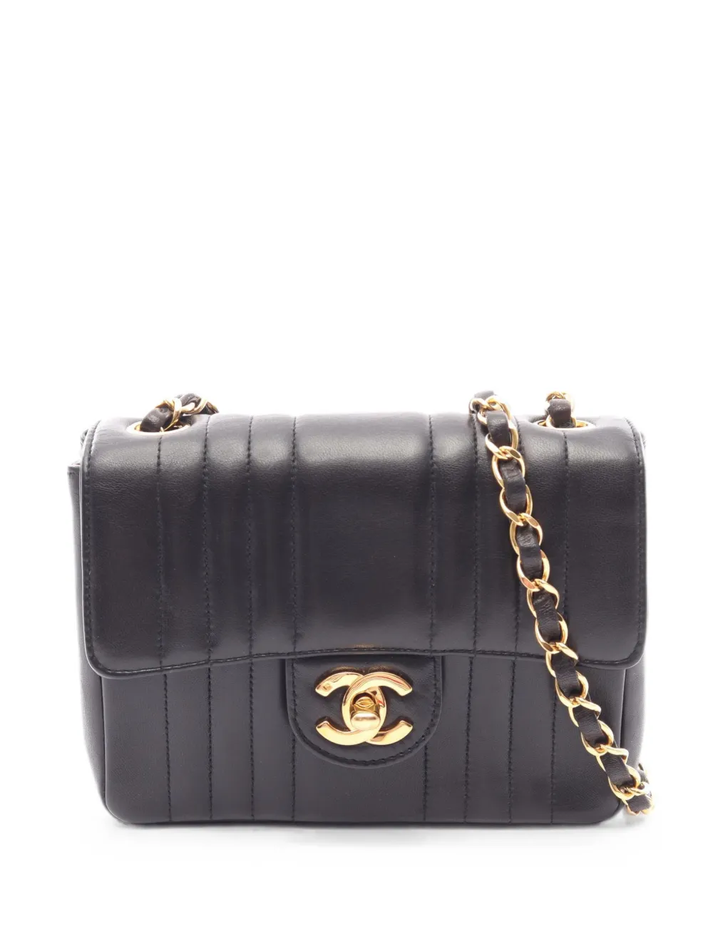 CHANEL Pre-Owned 1991-1994 mini Mademoiselle shoulder bag - Nero