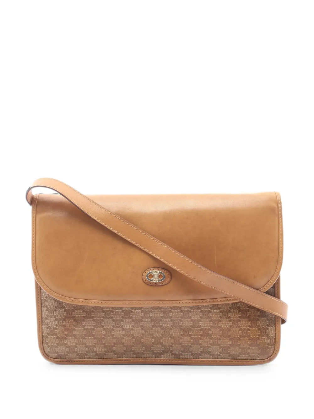 Celine Pre-Owned 2000s Triomphe cross body bag - Neutrals