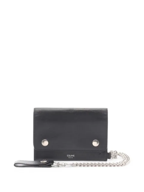 Celine Pre-Owned 2000s chain-strap wallet