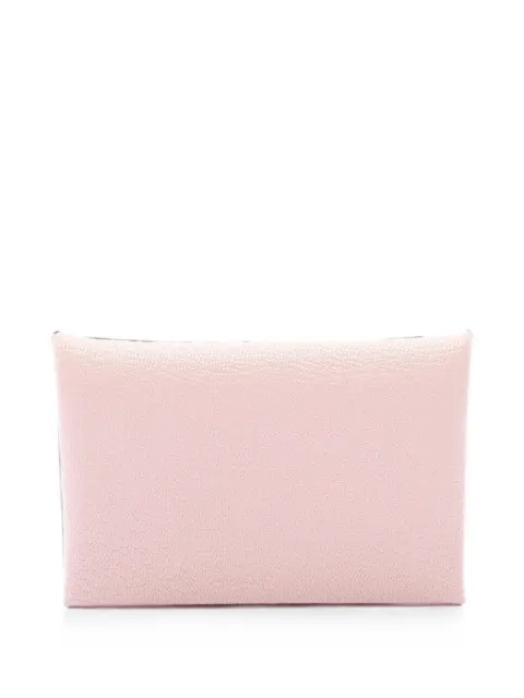Hermès Pre-Owned monedero Calvi de piel
