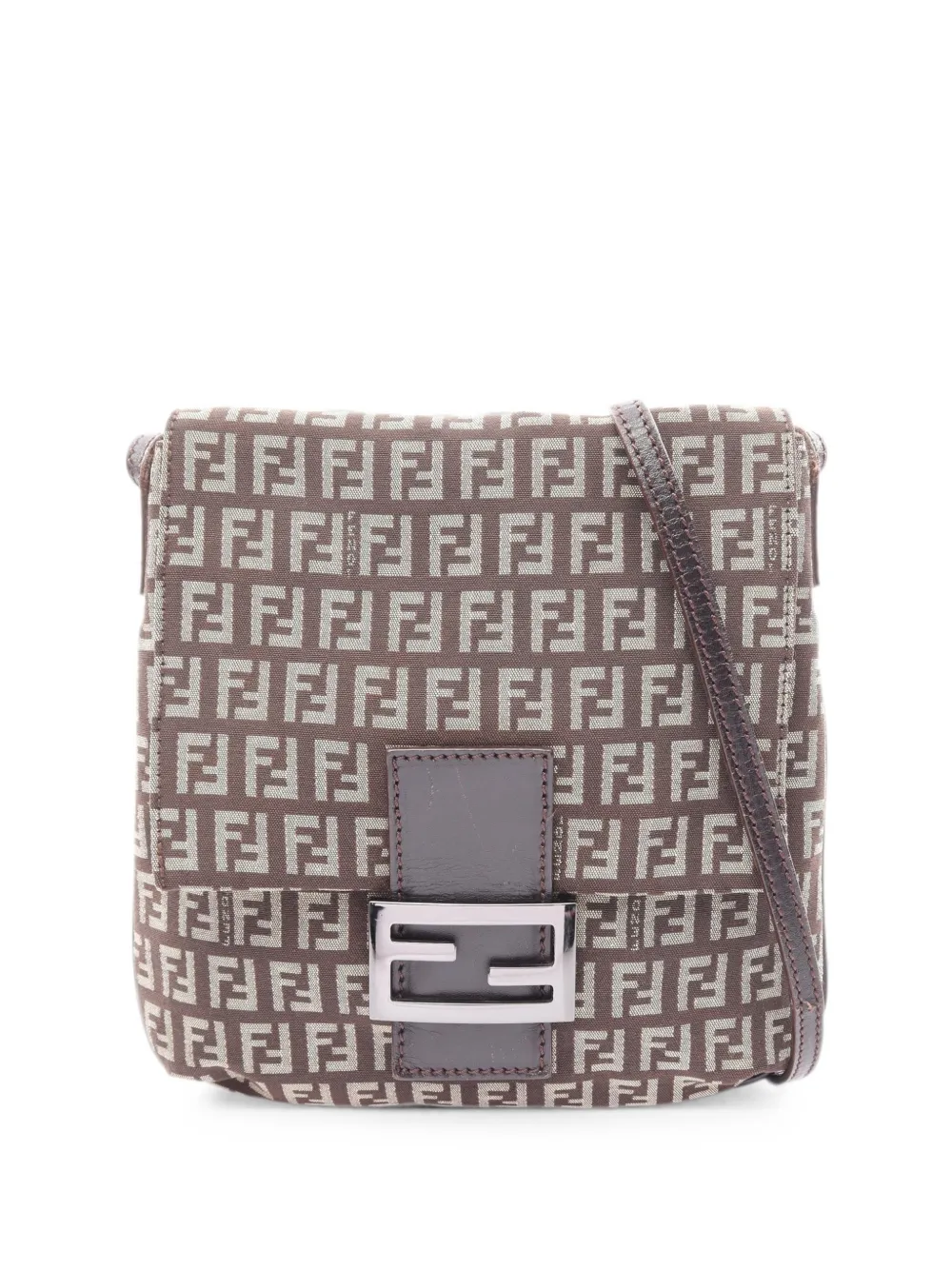Fendi Pre-Owned 2000s Zucchino cross body bag - Marrone
