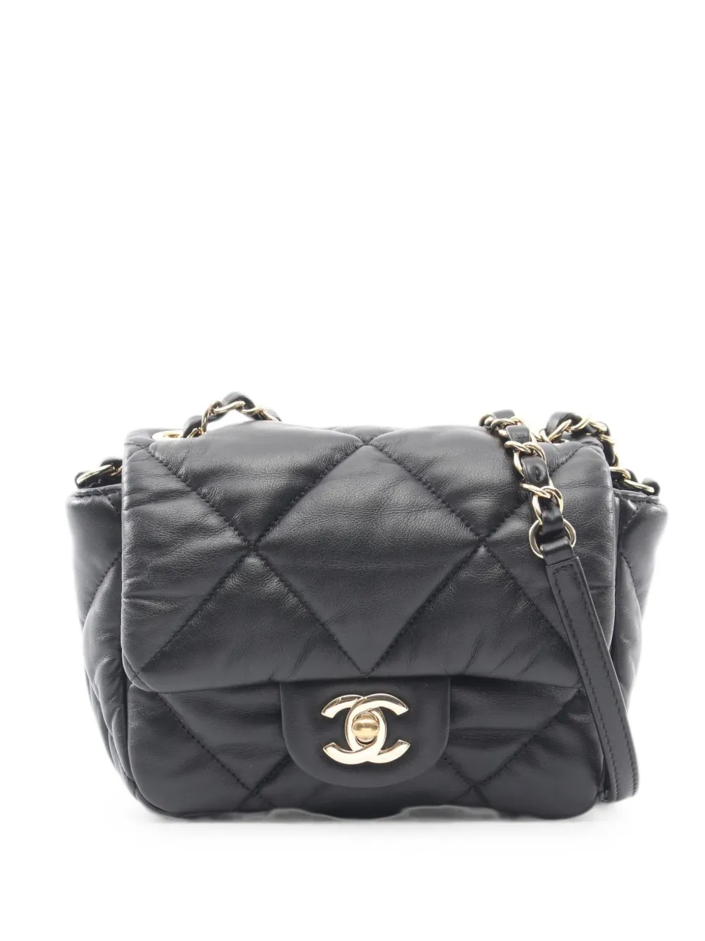 CHANEL Pre-Owned 2020-2021 Matelassé shoulder bag - Nero