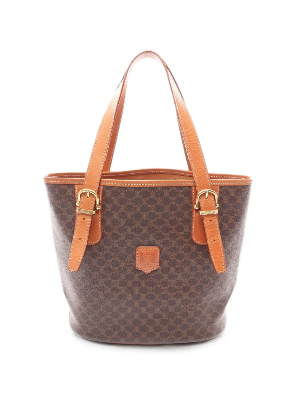 Celine Pre-Owned 2000s Macadam tote bag - Marrone