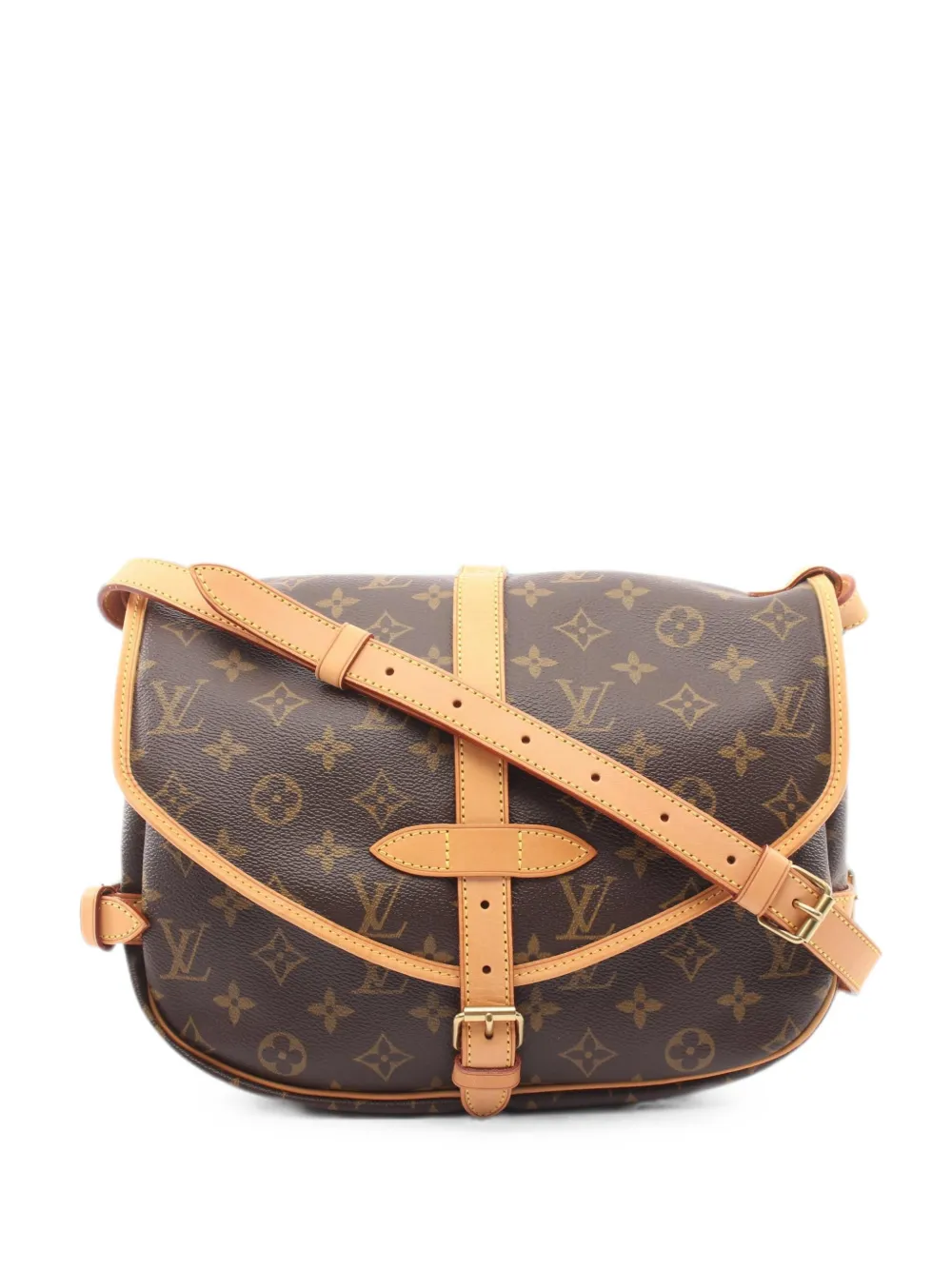 Louis Vuitton Pre-Owned 2004 Saumur 30 Monogram shoulder bag - Marrone