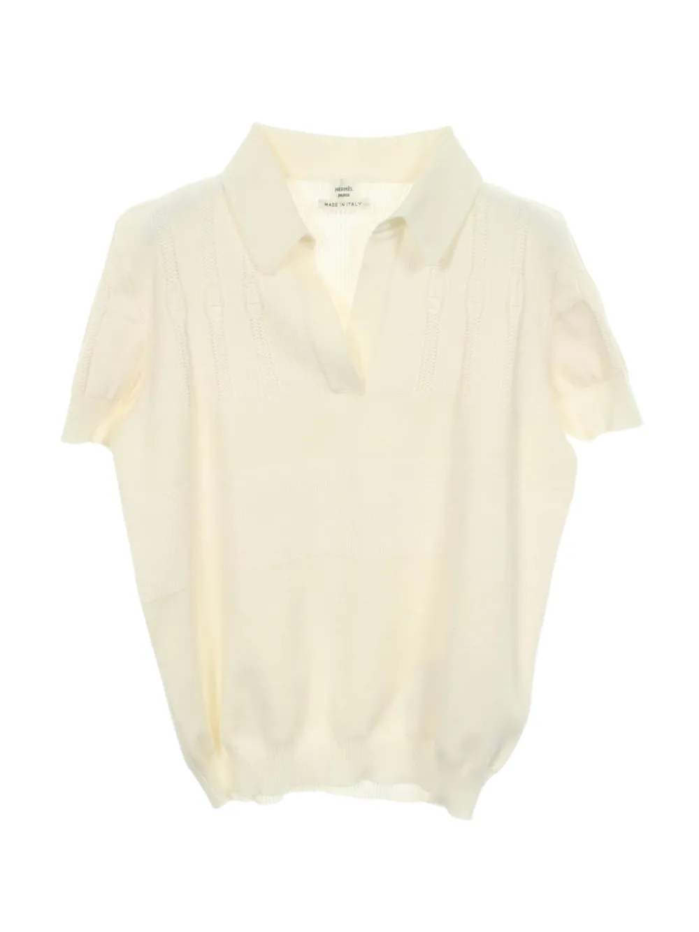 Hermès Pre-Owned 2020s kurzärmeliges Poloshirt - Nude