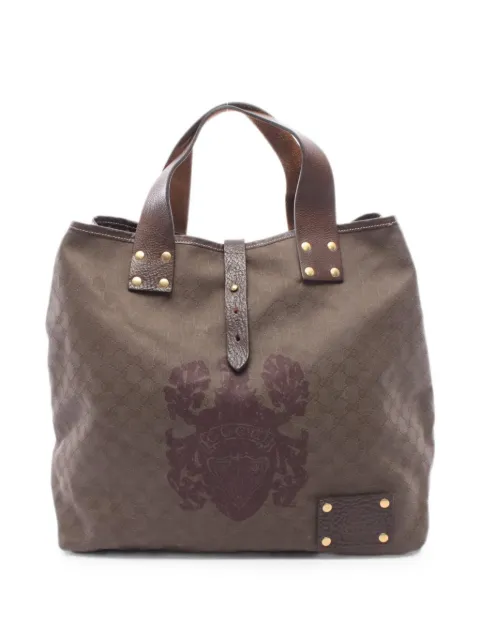 Gucci Pre-Owned 2000s large GG canvas tote bag