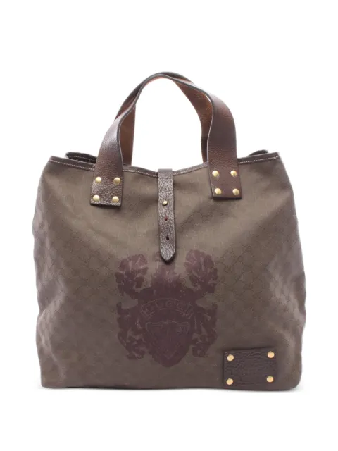 Gucci Pre-Owned 2000s large GG canvas tote bag