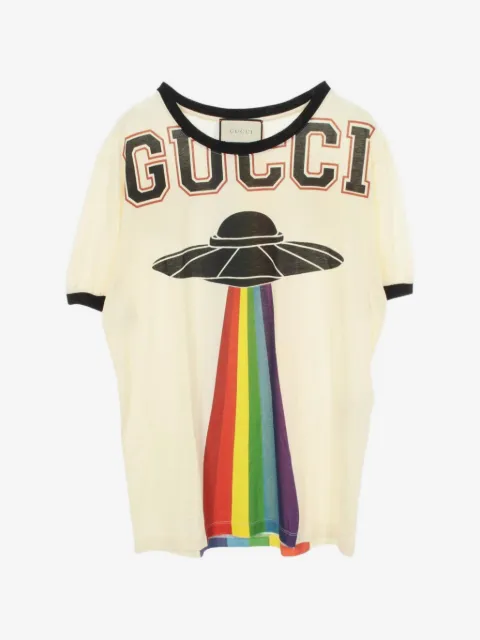 Gucci Pre-Owned 2010s printed cotton T-shirt