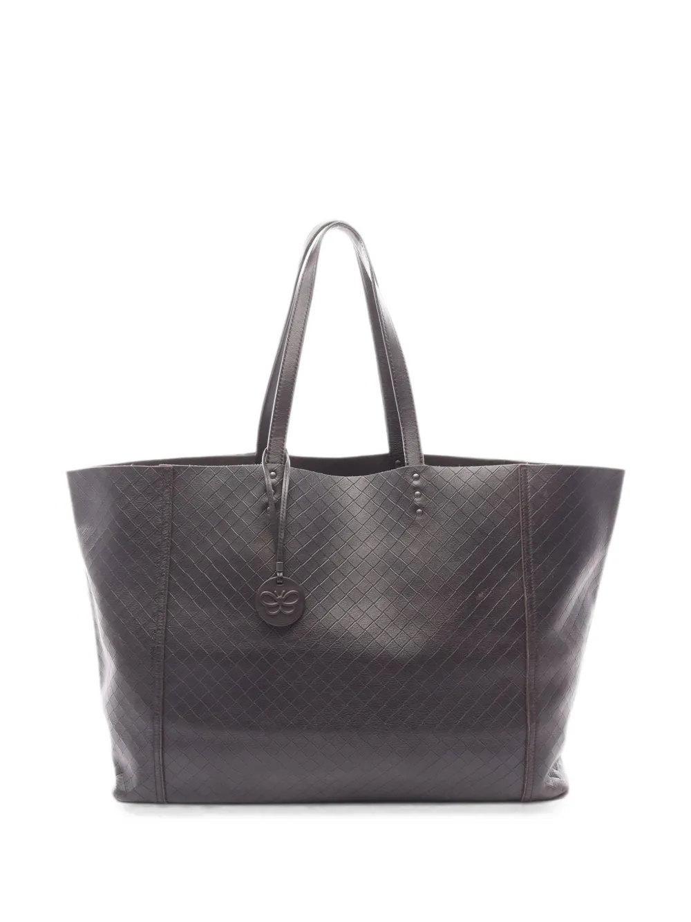 Bottega Veneta Pre-Owned 2000s Intrecciato Mirage Butterfly tote bag - Marrone