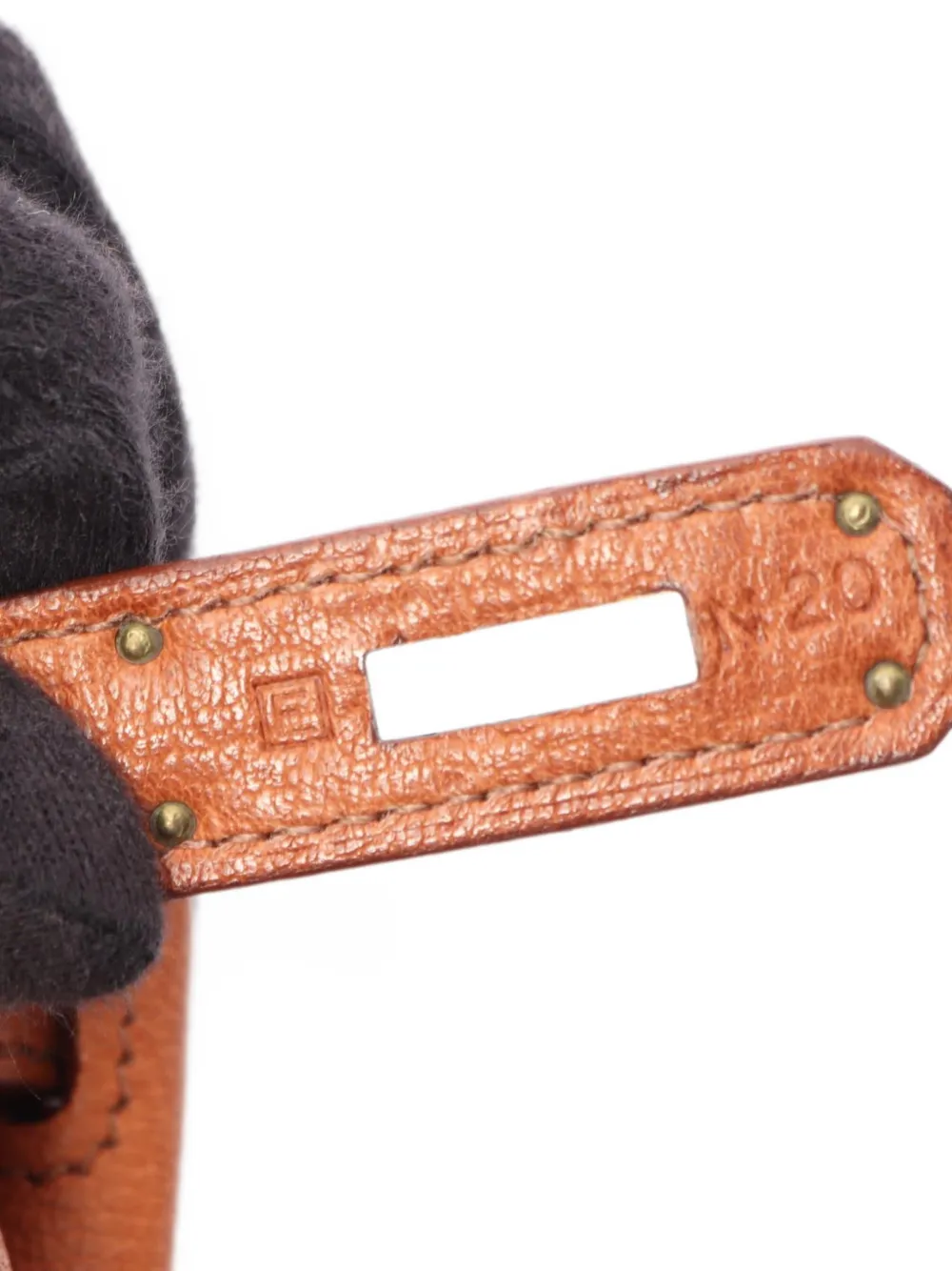 Hermès Pre-Owned 2001 Kelly Ad GM rugzak Oranje