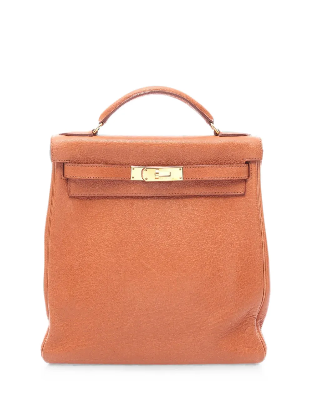 Hermès Pre-Owned 2001 Kelly Ad GM backpack - Arancione