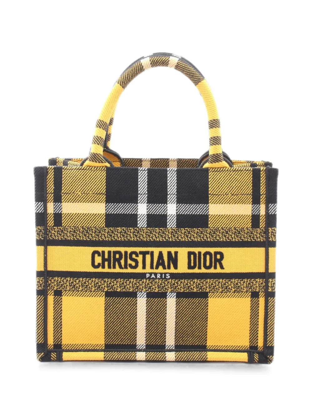 Christian Dior Pre-Owned 2010s small Book tote bag - Yellow