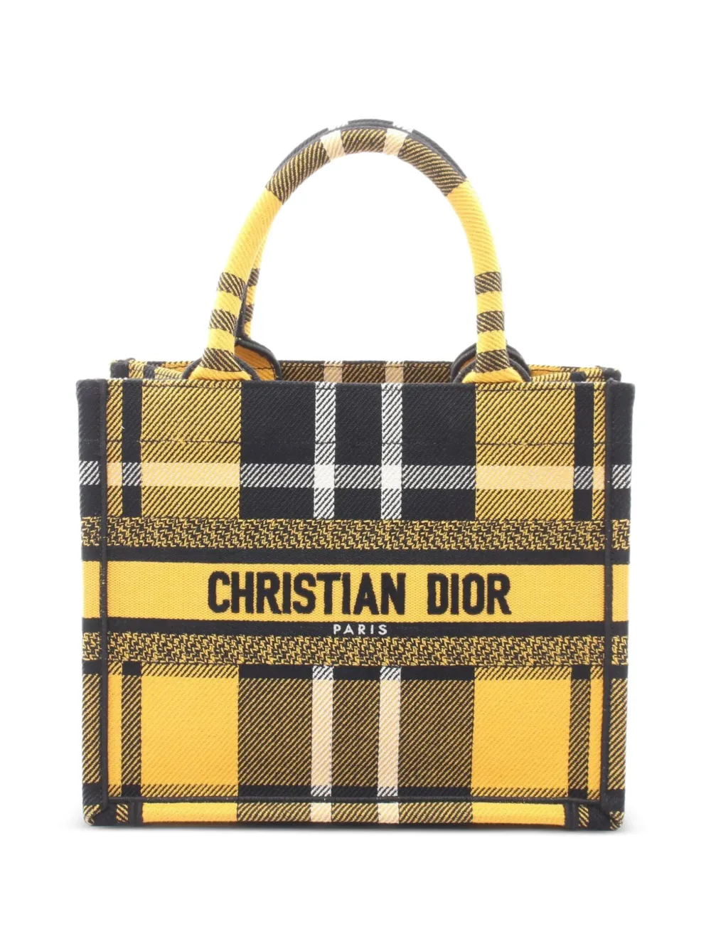 Christian Dior Pre-Owned 2010s small Book tote bag - Yellow