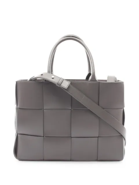 Bottega Veneta Pre-Owned 2010s small Arco Intrecciato two-way handbag