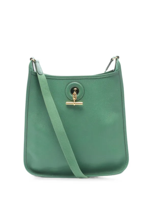 Hermès Pre-owned 1997 Vespa PM Shoulder Bag in Green