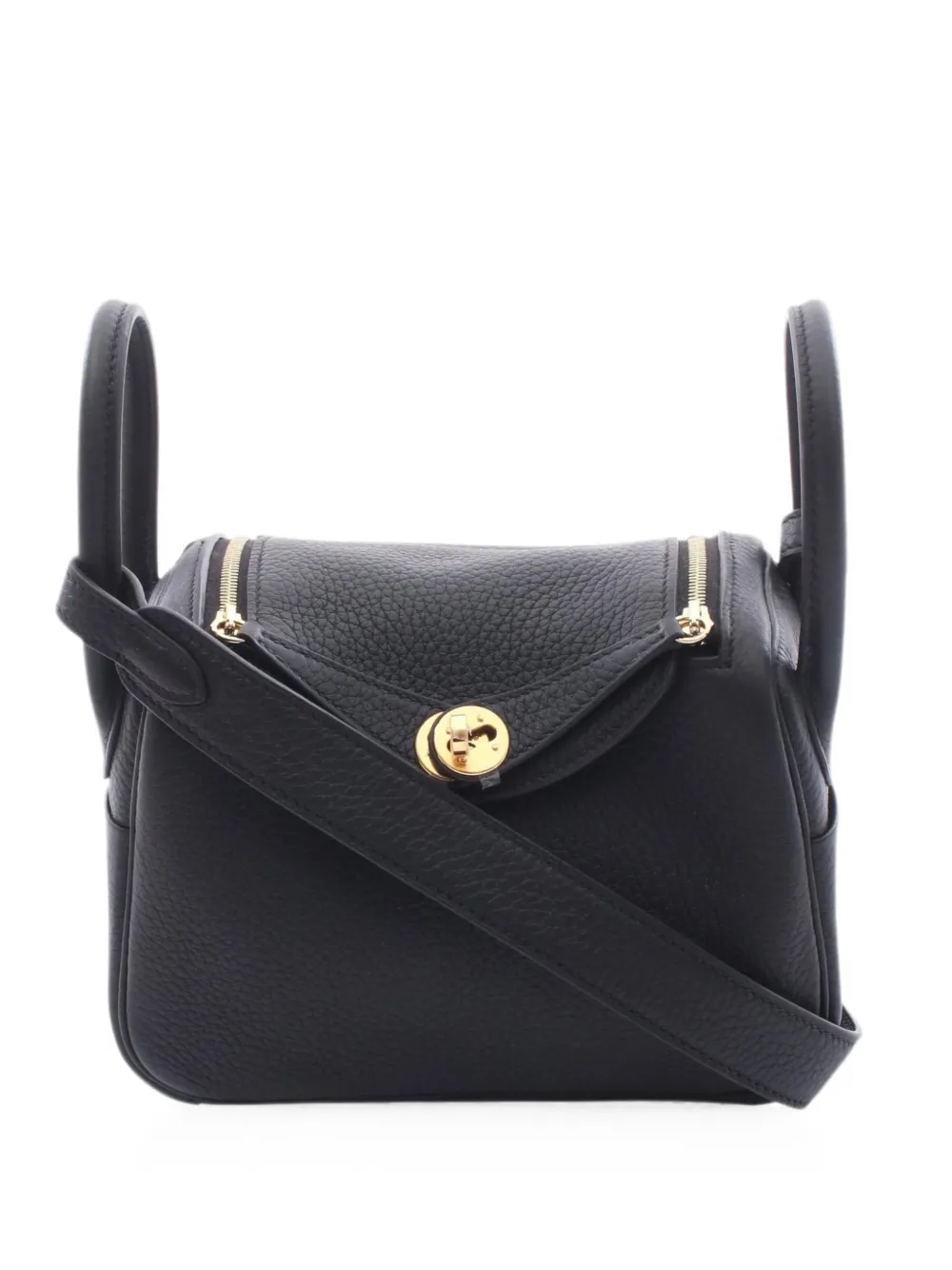 Hermès Pre-Owned 2026 mini Lindy tote bag - Nero