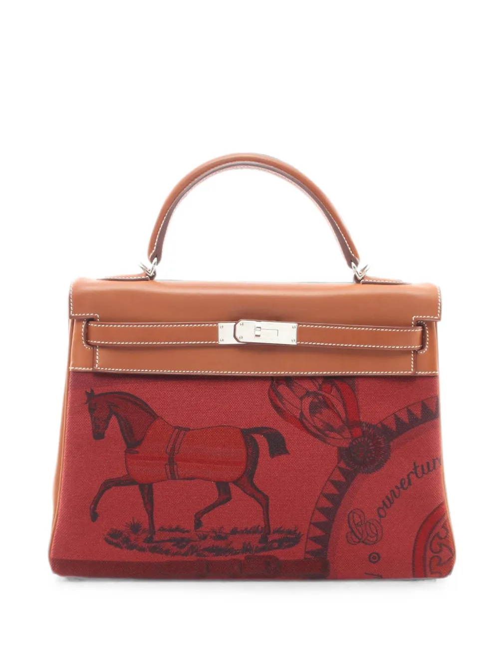 Hermès Pre-Owned 2010 Kelly 32 tote bag - Rosso