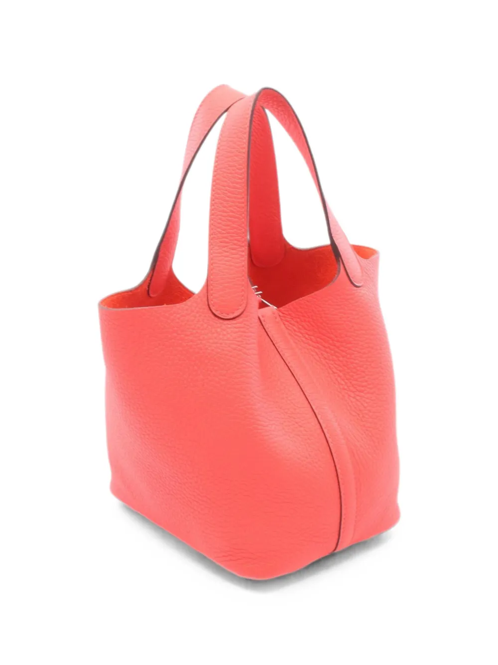 Hermès Pre-Owned 2022 pre-owned Picotin Lock PM shopper Rood