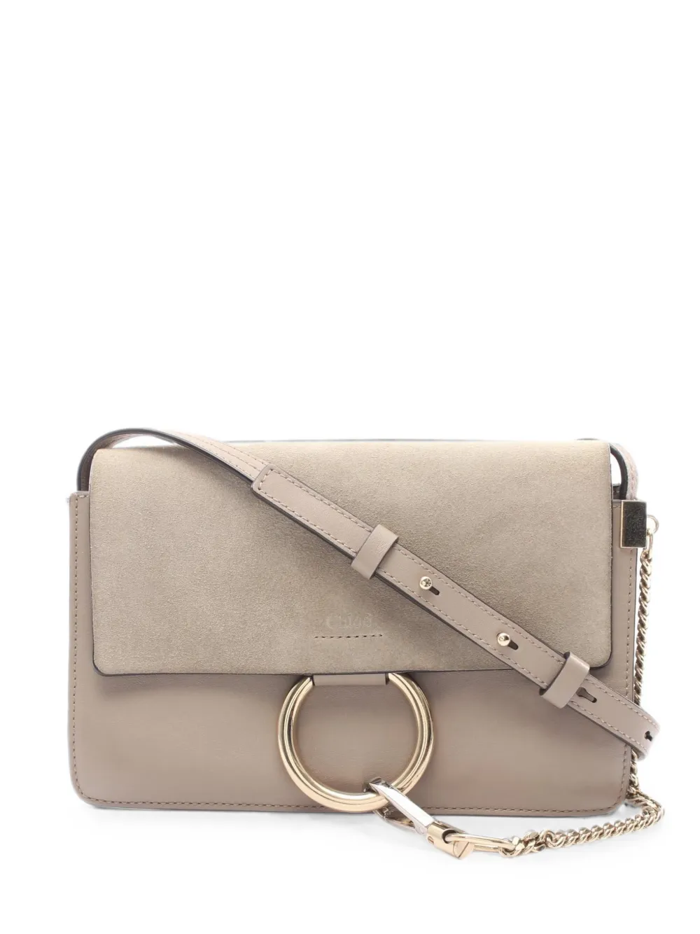 Chloé Pre-Owned 2000s Faye shoulder bag - Grigio