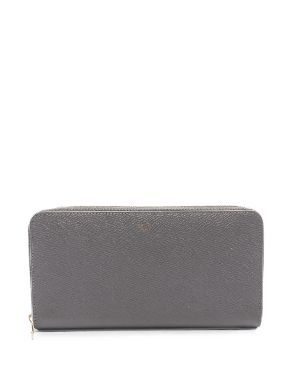 Celine Pre-Owned 2000s large leather wallet - Grau