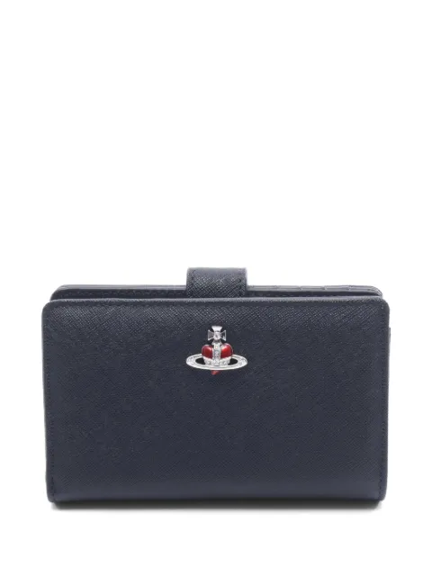 Vivienne Westwood Pre-Owned 2020s Orb Saffiano wallet