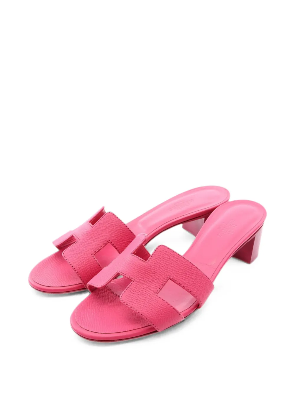 Hermès Pre-Owned 2010s Oasis leather sandals - Rosa