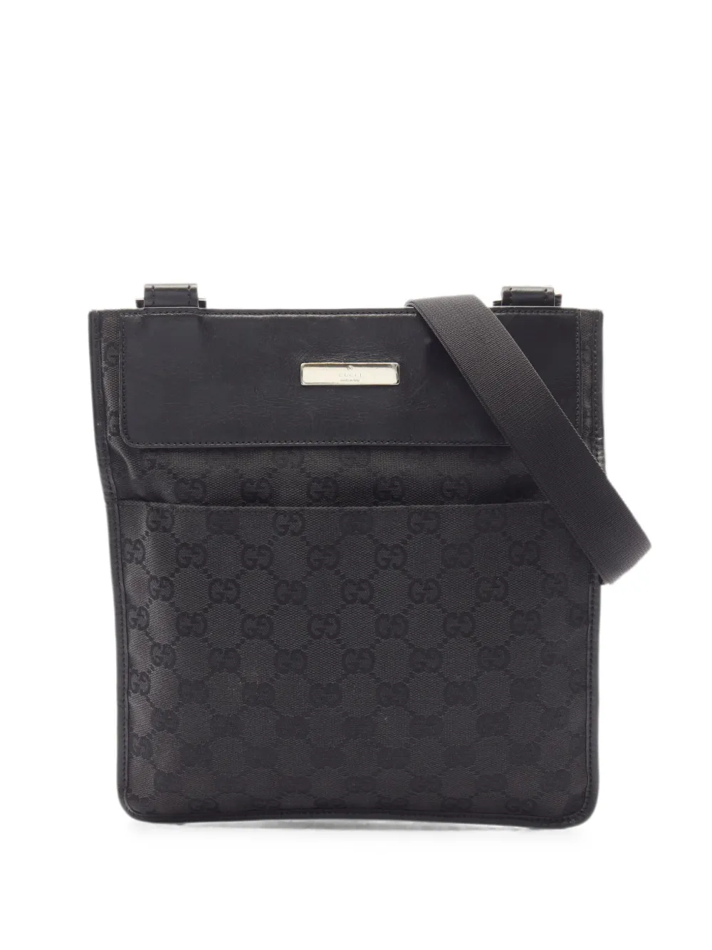 Gucci Pre-Owned 2000s GG canvas shoulder bag - Nero