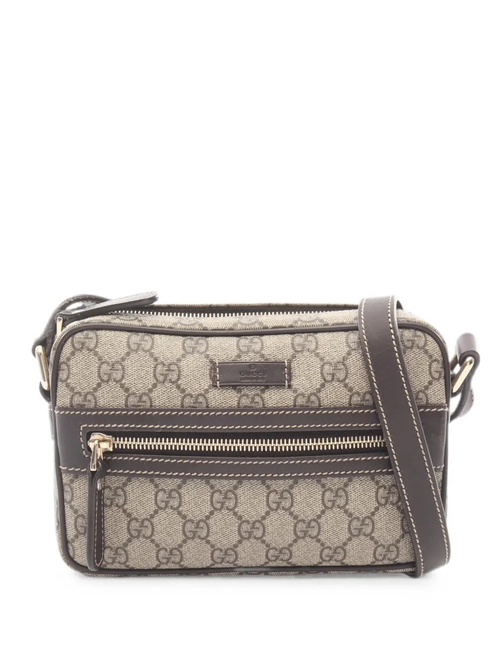 Gucci Pre-Owned 2000s GG Supreme shoulder bag - Toni neutri