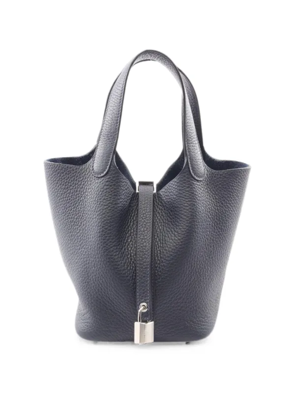 Hermès Pre-owned Picotan Lock Tote Bag in Blue