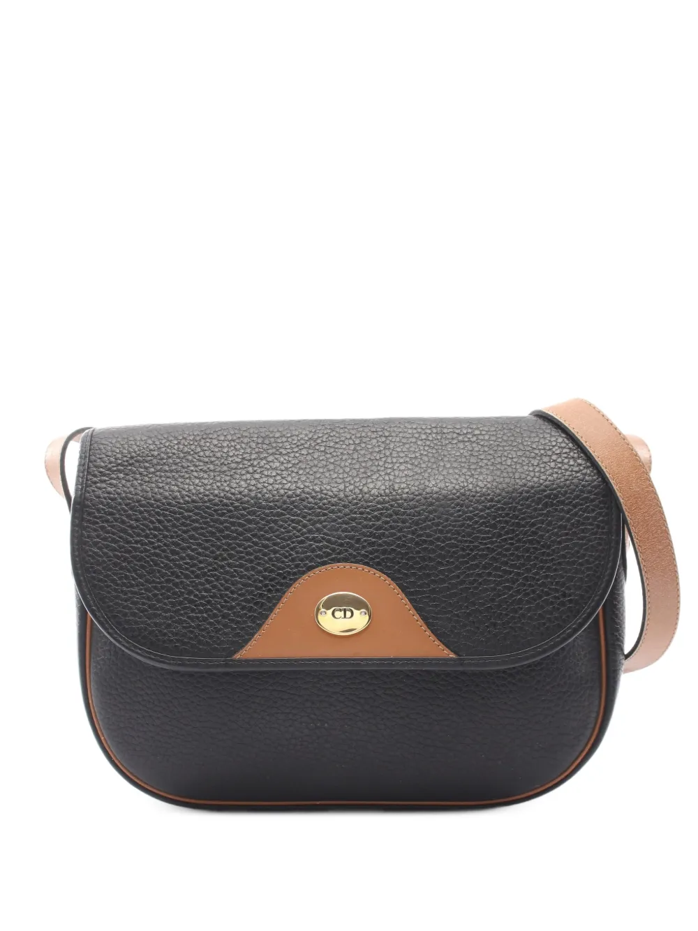 Christian Dior Pre-Owned 2000s logo-plaque shoulder bag - Schwarz