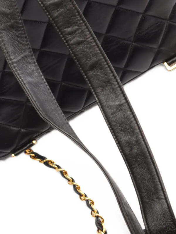 CHANEL Pre-Owned 1996-1997 キルティング レザーバックパック
