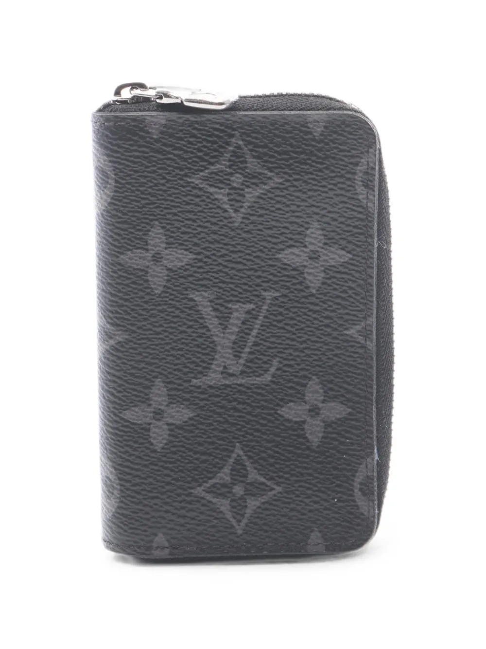 Louis Vuitton Pre-Owned 2000s Monogram Eclipse Vertical coin purse - Grigio