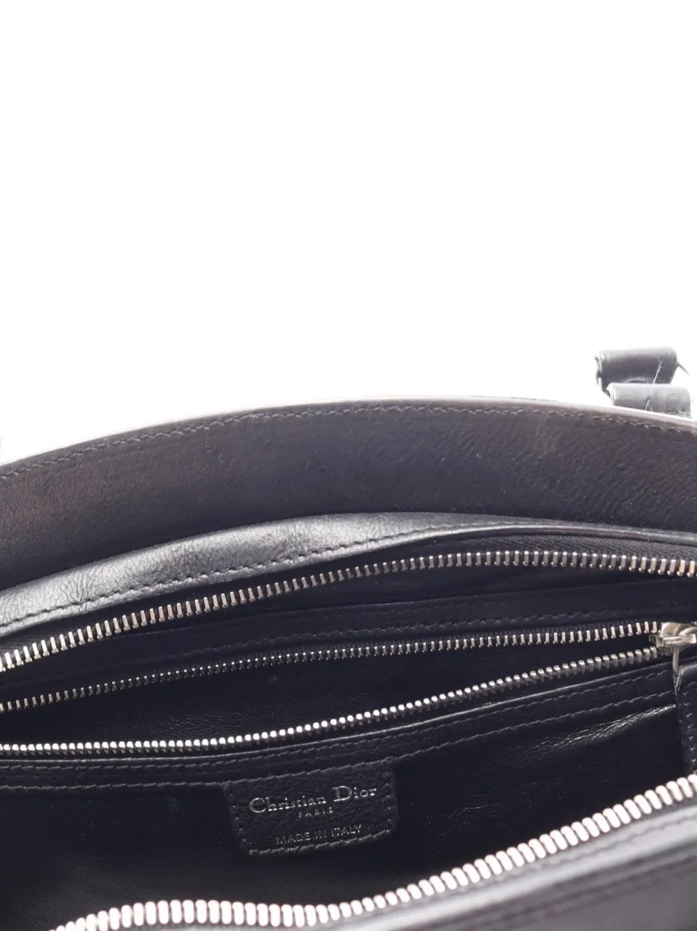 Dior Pre-owned 2000s My Dior Frame Shoulder Bag in Black, view 4