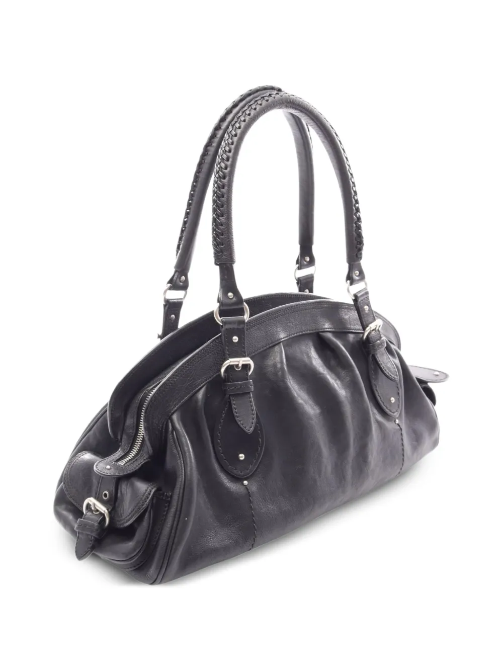 Dior Pre-owned 2000s My Dior Frame Shoulder Bag in Black, view 2
