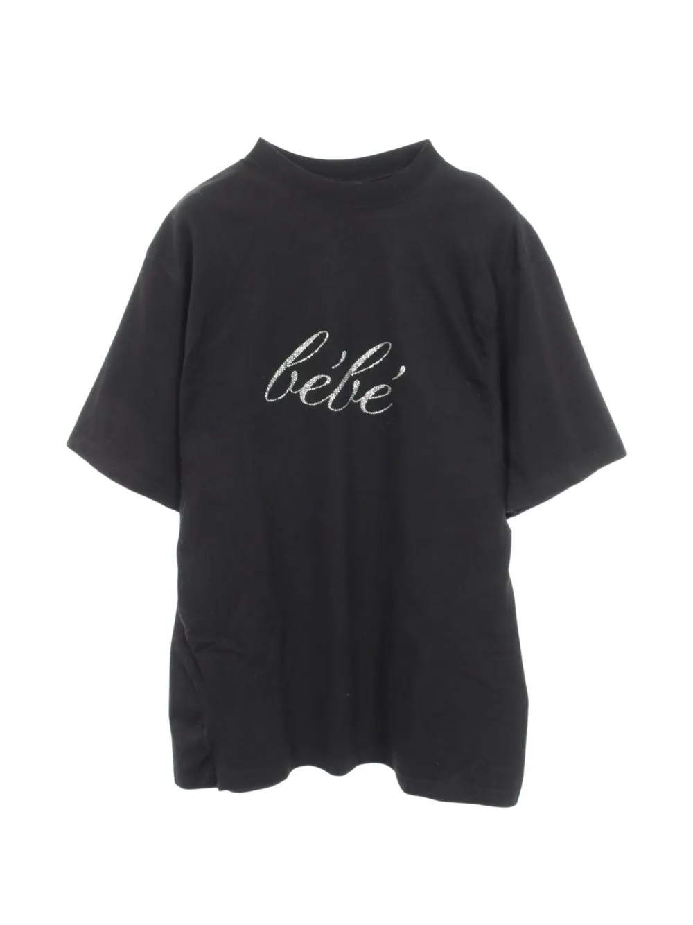 Balenciaga Pre-Owned 2010s rhinestone T-shirt - Nero