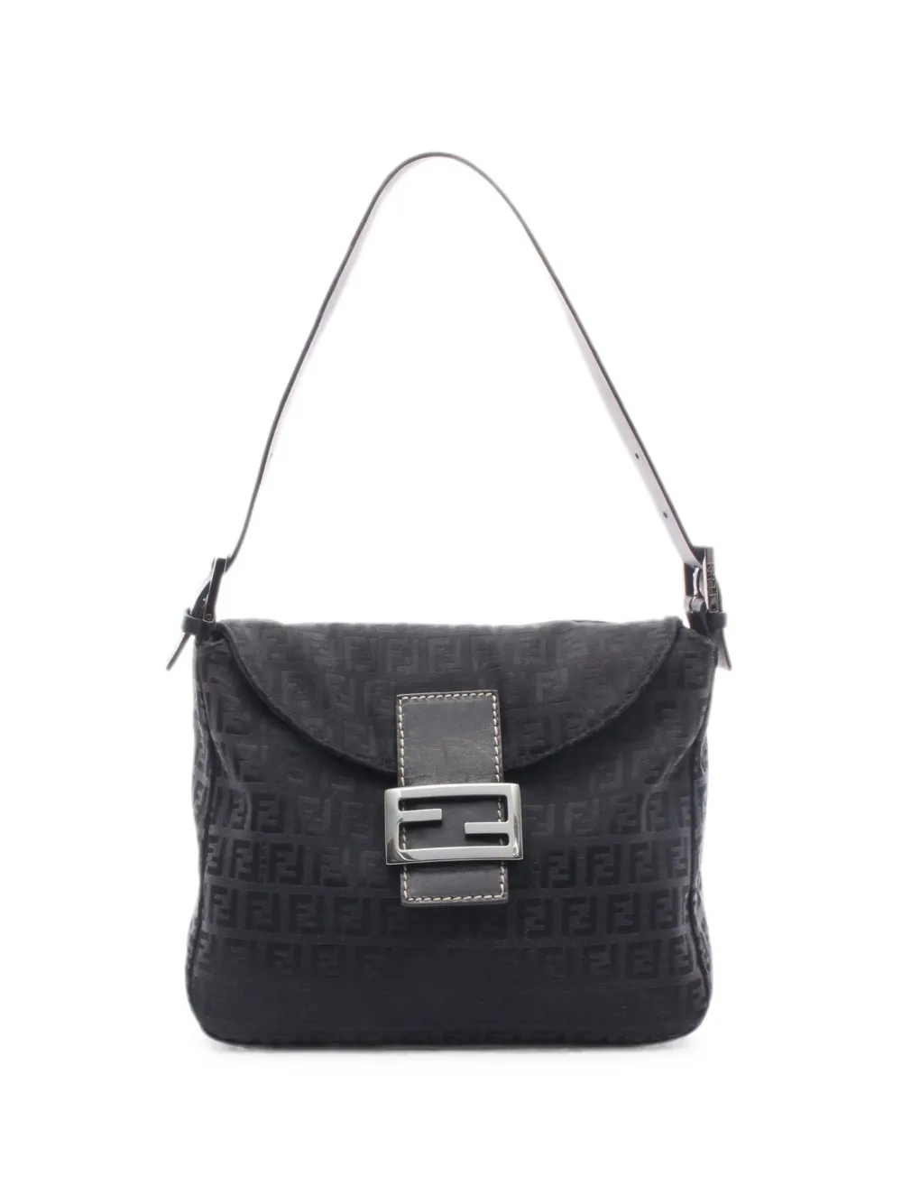 Fendi Pre-Owned 2010s Zucchino Mamma Baguette shoulder bag - Nero