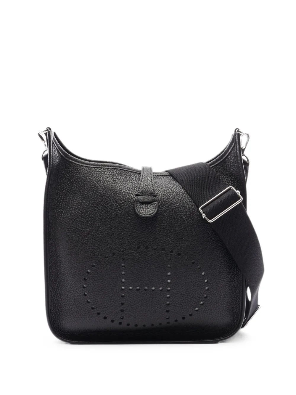 Hermès Pre-Owned 2021 Evelyn 3 Troyes PM shoulder bag - Nero