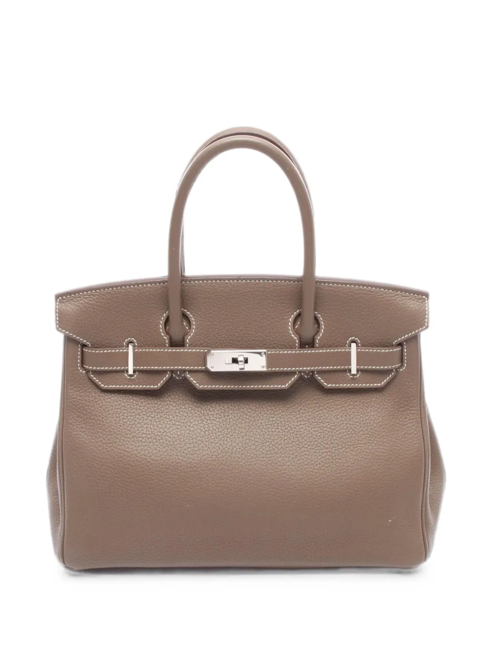 Hermès Pre-Owned 2014 Birkin 30 leather tote bag - Marrone
