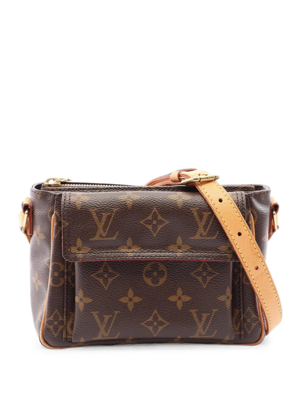 Louis Vuitton Pre-Owned 2005 Monogram Viva-cite PM mini shoulder bag - Brown