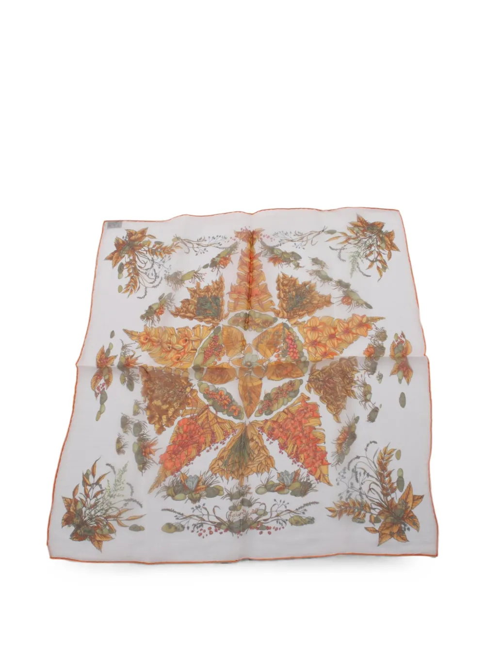 Hermès Pre-Owned 2010s Pythagore scarf - Bianco