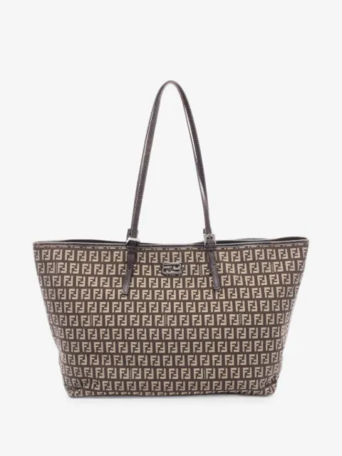 Fendi Pre-Owned Zucchino 手提包（2000年代典藏款）