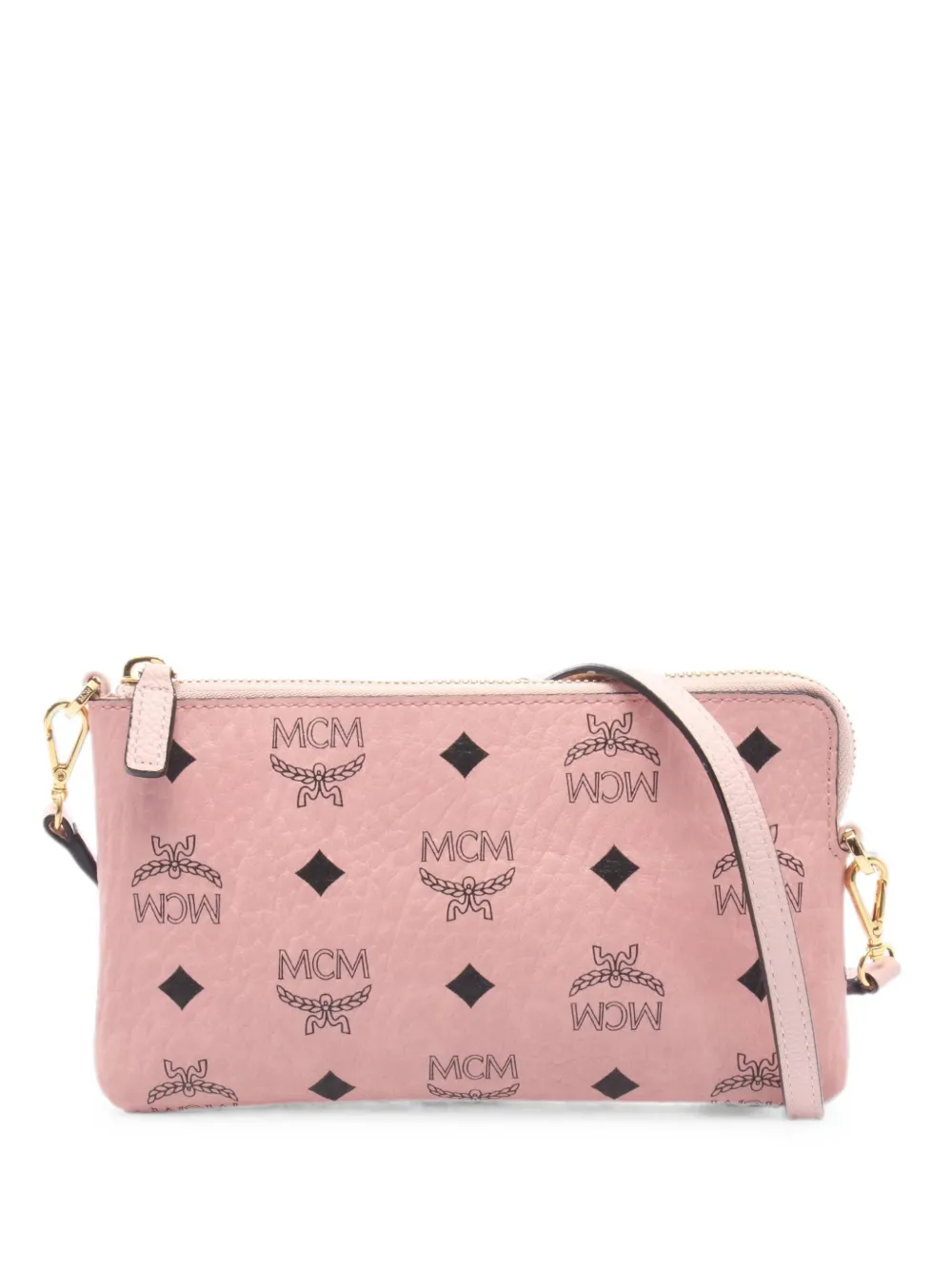 MCM Pre-Owned 2010s Visetos mini bag - Rosa