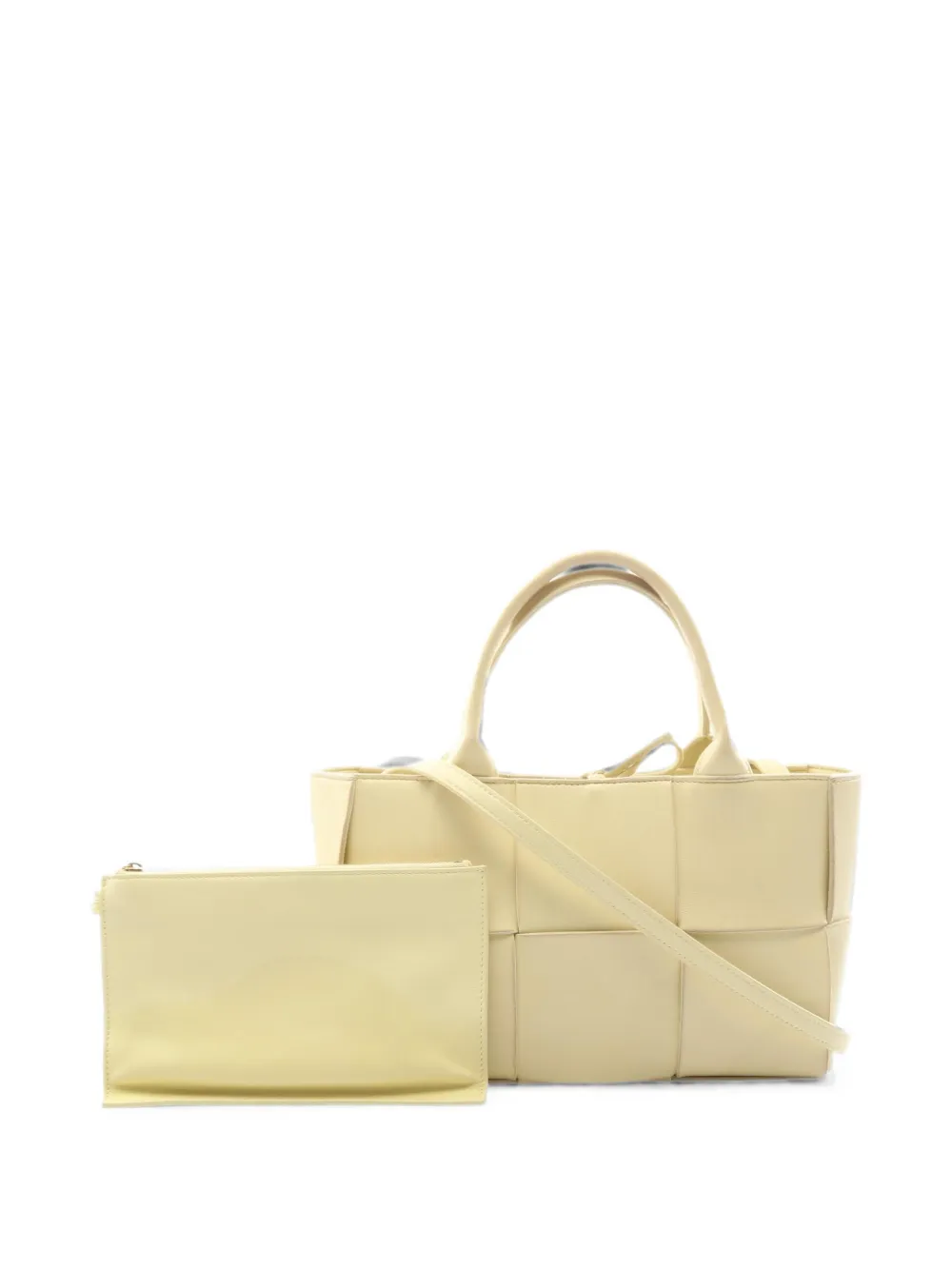Bottega Veneta Pre-Owned 2000s mini Arco two-way handbag - Giallo
