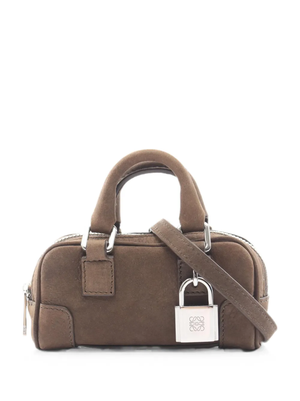 Loewe Pre-Owned Amazona Nano handbag - Marrone