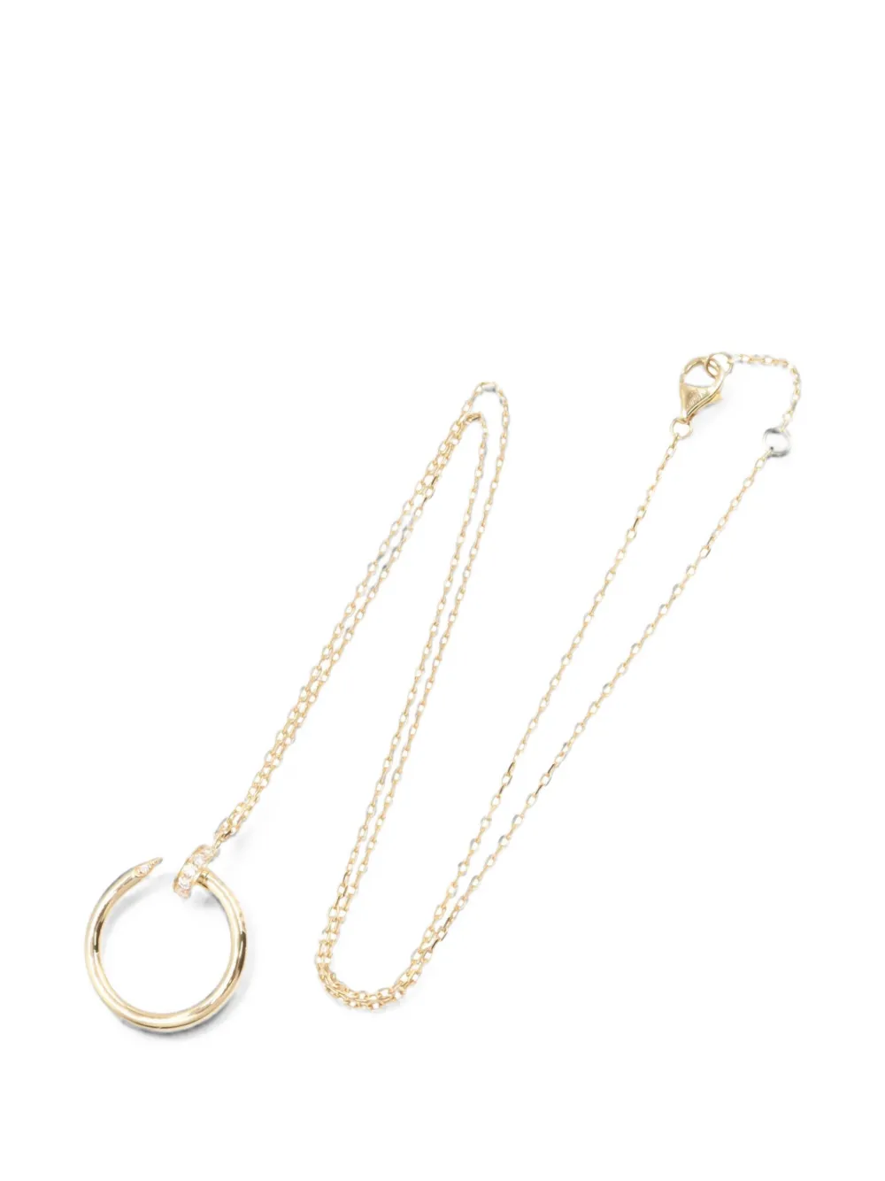 Cartier 2010s Juste un Clou diamond necklace - Gold