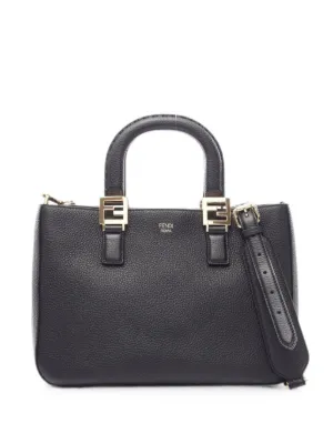 Fendi Pre-Owned トゥジュール レザー プチ サッチェルバッグ