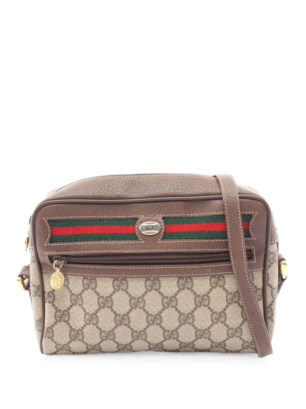 Gucci Pre-Owned 2000s GG Plus shoulder bag - Marrone