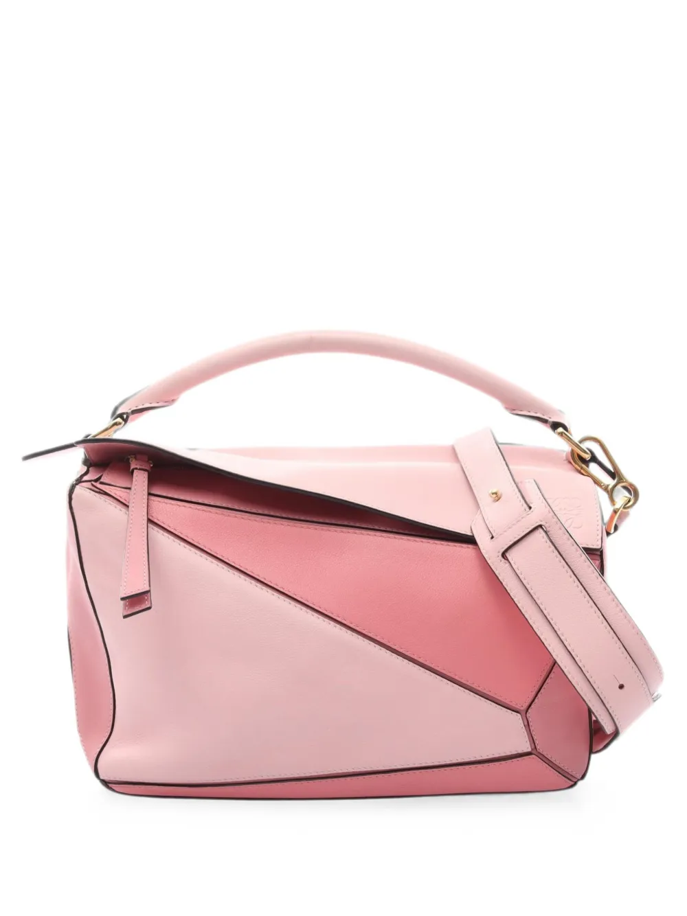 Loewe Pre-Owned 2000s medium Puzzle two-way handbag - Pink